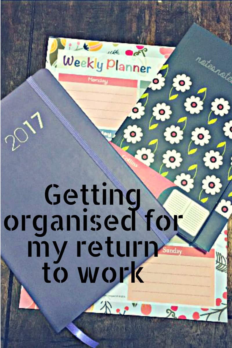 How to get organised