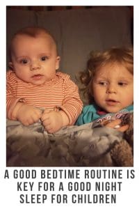 A good bedtime routine is key for a good night sleep for children #bedtime #goodnightsleep #routine #childrenroutine #relaxed #calm #parenting 