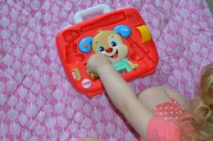 Fisher-Price laugh and learn sweet manors tea set and Puppy's check-Up