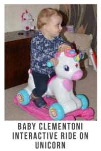 baby clementoni ride on