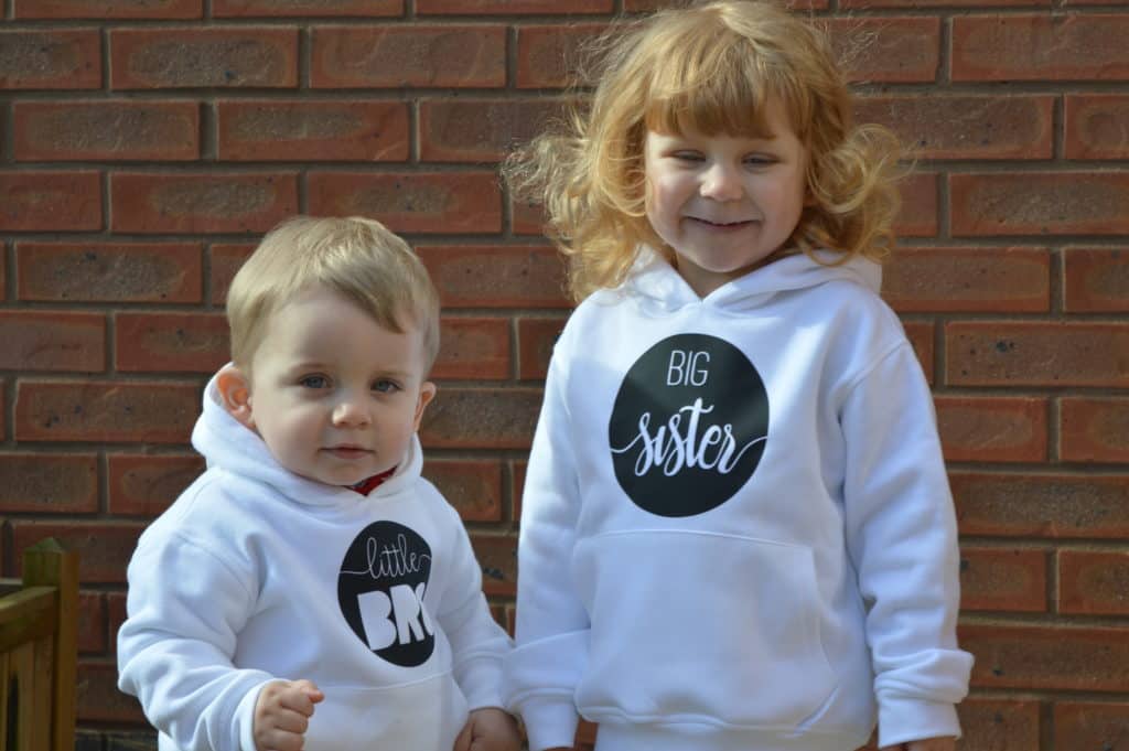 Big sister hotsell hoodies for toddlers