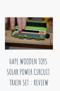 Hape Solar Power Circuit Train Set Review - Mum, Thats Me