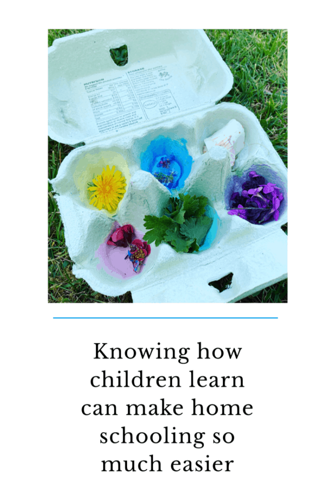 Knowing how children learn and their learning styles can make homeschooling so much easier. Here are 4 ways in which your children may learn . Figuring out how they learn is beneficial #learning #learningstyles #homeschooling #eyfs #childdevelopment #school #activties #supportyourchild