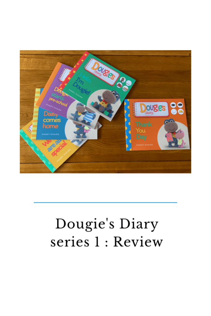 Dougie's Diary are a collection of preschool books that cover a wide range of different subjects. Including race, family and starting pre school. #preschool #earlyyears #eyfs #eyfsbook #learning #homeschool 