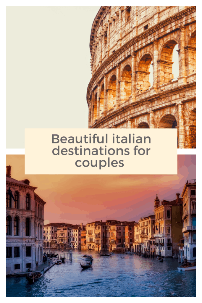 Now that lockdown restrictions are easing it's the perfect time to get away. Here are some beautiful Italian destinations for couples. #lockdown #Italy #couplesholidays #getaway #holiday #vacation #Italiangetaway  